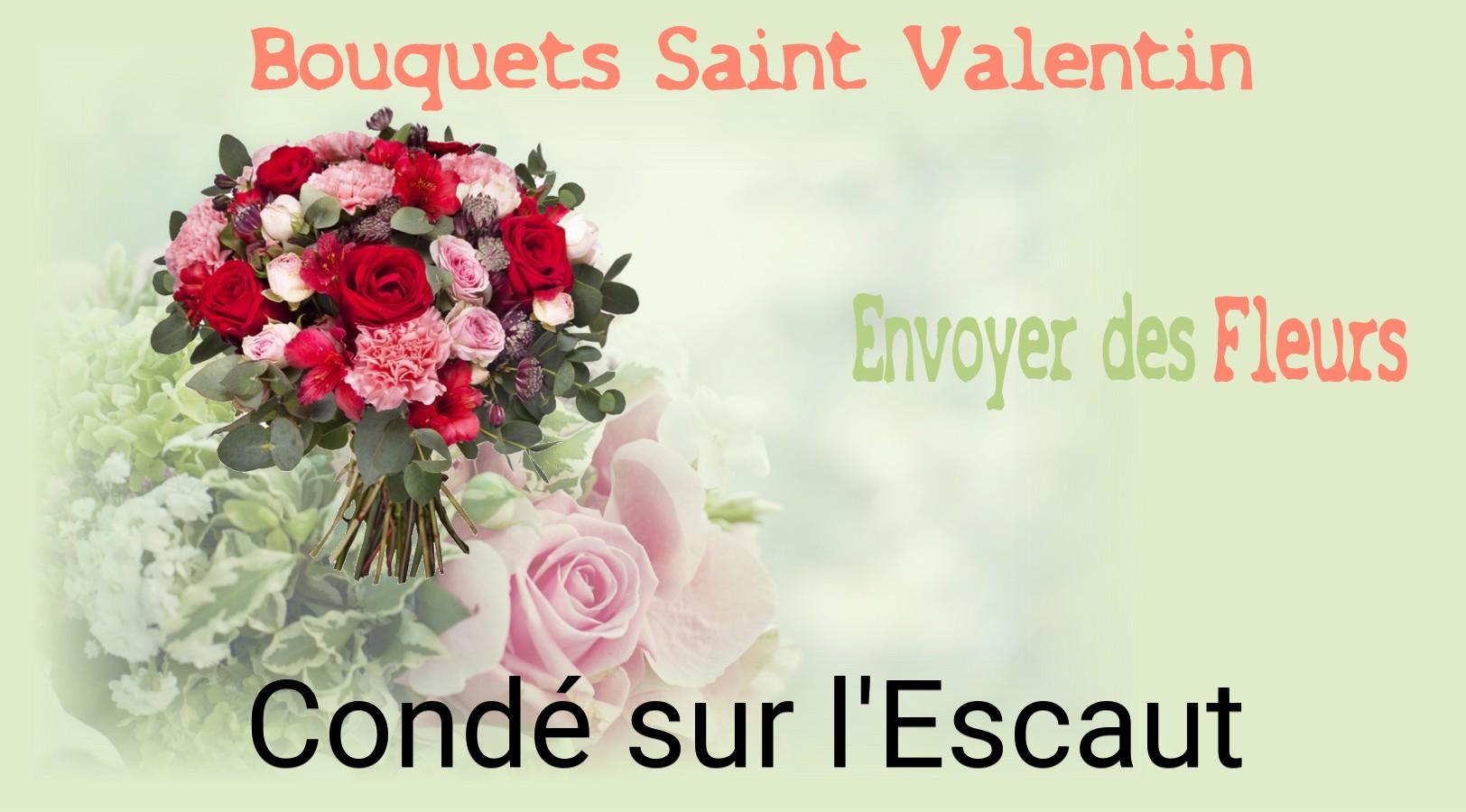Roses de Saint-Valentin livrées à Condé-sur-l'Escaut